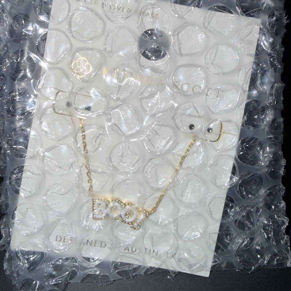 Kendra Scott Necklace Women Gold BOO! New Halloween Iridescent Pendant - Picture 5 of 5